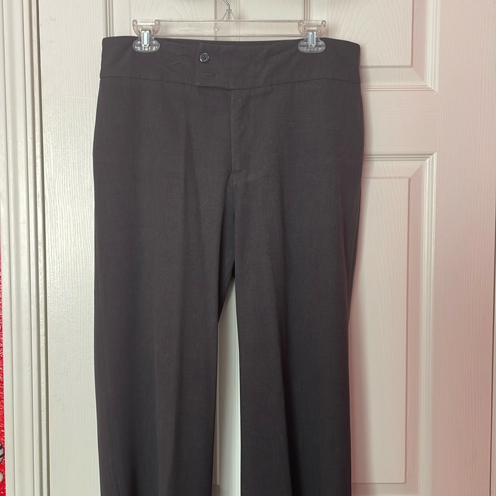 Dark grey Pleated Trouser